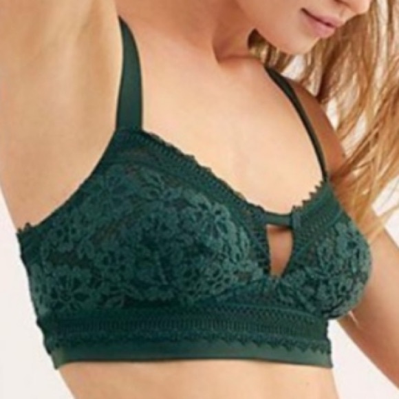 Free People Other - Free People NEW Annabelle Bralette Green